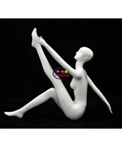 Full Body Mannequin Mannequins And Display Dummy Female White Abstract Mannequin Glossy White A-001110-Z Enfield-bd.com 