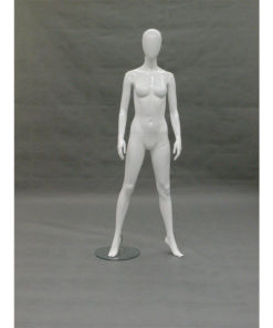 Full Body Mannequin Mannequins And Display Dummy Abstract Female Mannequin Glossy Or Matte White A-00540-Z Enfield-bd.com