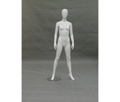 Full Body Mannequin Mannequins And Display Dummy Abstract Female Mannequin Glossy Or Matte White A-00540-Z Enfield-bd.com