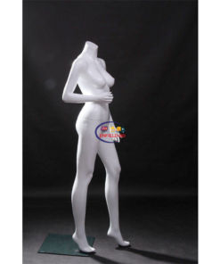 Full Body Mannequin Mannequins And Display Dummy Headless Female Mannequin Glossy White A-00170-z Enfield-bd.com