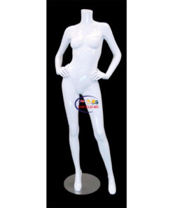 Full Body Mannequin Mannequins And Display Dummy Headless Female Mannequin White A-00180-z Enfield-bd.com 