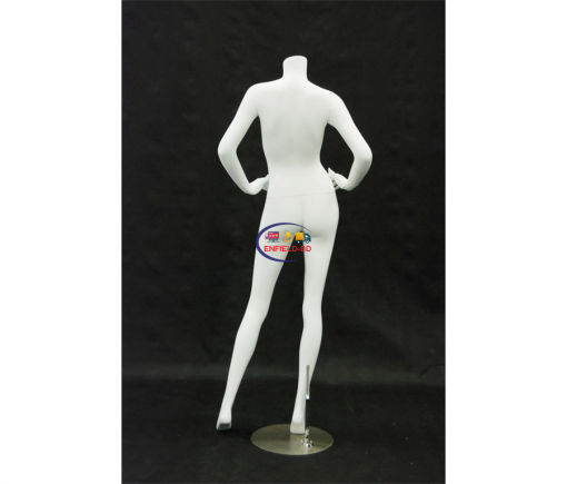Full Body Mannequin Mannequins And Display Dummy Headless Female Mannequin White A-00180-z Enfield-bd.com
