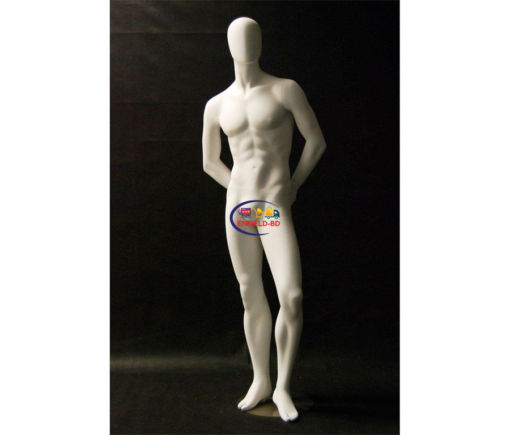 Full Body Mannequin Mannequins And Display Dummy Male Abstract Mannequin Matte White Color A-001220-Z Enfield-bd.com