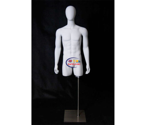 Full Body Mannequin Mannequins And Display Dummy Male Mannequin Torso A-001450-Z Glossy Or Matte White Enfield-bd.com