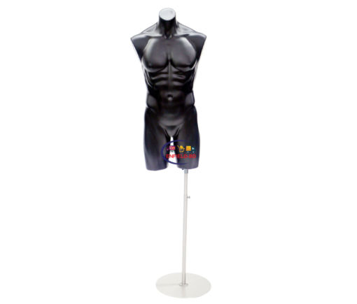 Full Body Mannequin Mannequins And Display Dummy Male Mannequin Torso Black Color A-002370-Z Enfield-bd.com