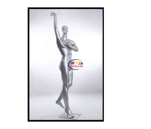 Full Body Mannequin Mannequins And Display Dummy Male Sports Abstract Basketball Mannequin Silver A-001260-Z Enfield-bd.com