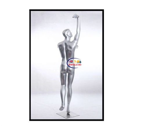 Full Body Mannequin Mannequins And Display Dummy Male Sports Abstract Basketball Mannequin Silver A-001260-Z Enfield-bd.com