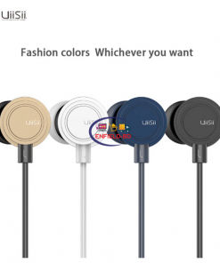 Earphones / Headset Uiisii HM13 Wired in-Ear With Mic Earphone Noise Cancelling Dynamic Heavy Bass Music Metal Enfield-bd.com 