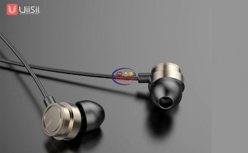 Earphones / Headset Uiisii HM13 Wired in-Ear With Mic Earphone Noise Cancelling Dynamic Heavy Bass Music Metal Enfield-bd.com