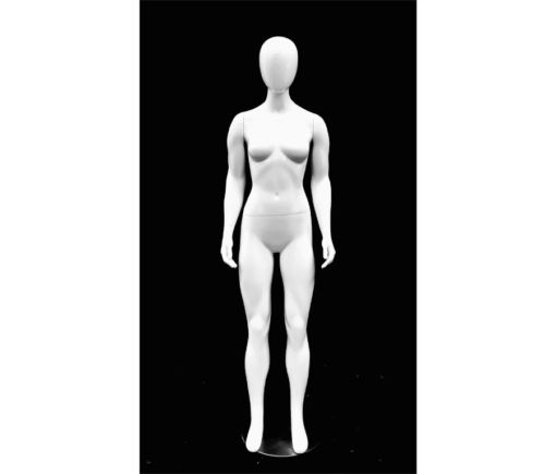 Full Body Mannequin Mannequins And Display Dummy Petite Female Egghead Mannequin White A-00380-Z Enfield-bd.com
