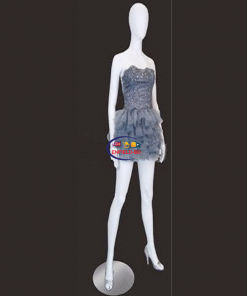 Full Body Mannequin Mannequins And Display Dummy Abstract Egg Head Female Mannequin Fiberglass Matte White P-930-S Enfield-bd.com