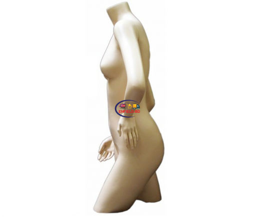 Half Body Mannequin Mannequins And Display Dummy Athletic Headless Female Torso Fiberglass Skin Color P-710-S Enfield-bd.com