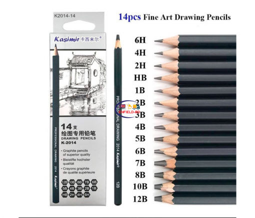 Others Beautiful Kasimir 14 Grades Pencil Set Enfield-bd.com