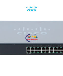 Router Cisco SF300-24 24-Port 10/100 Managed Switch with Gigabit Uplinks | Black Enfield-bd.com