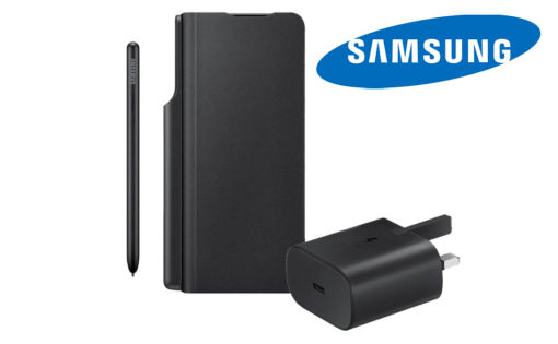 Cases & Screen Protector Charger & Adapter Galaxy Z Fold3 Note Package | Black Enfield-bd.com