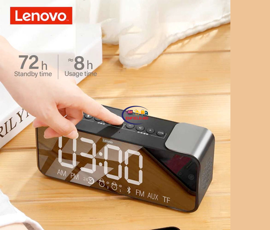 Lenovo L022 Bluetooth Speaker LED Dual Alarm Clock Buy