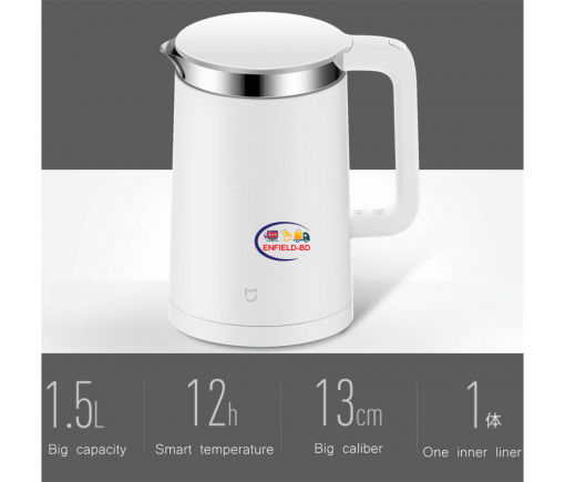 Cooling & Heating Home & Living Xiaomi Mijia Thermostatic Electric Kettles 1.5L 12 Hours Thermostat kettle Smart Control by MI Home App Enfield-bd.com