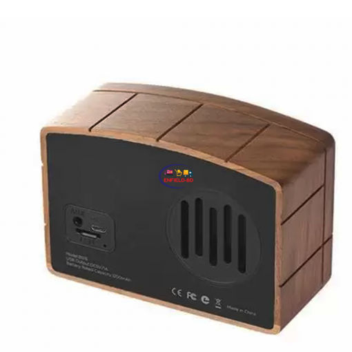 Home Audio Hoco Bs15 Retro Wood Vintage Wireless Speaker 52mm Driver Enfield-bd.com