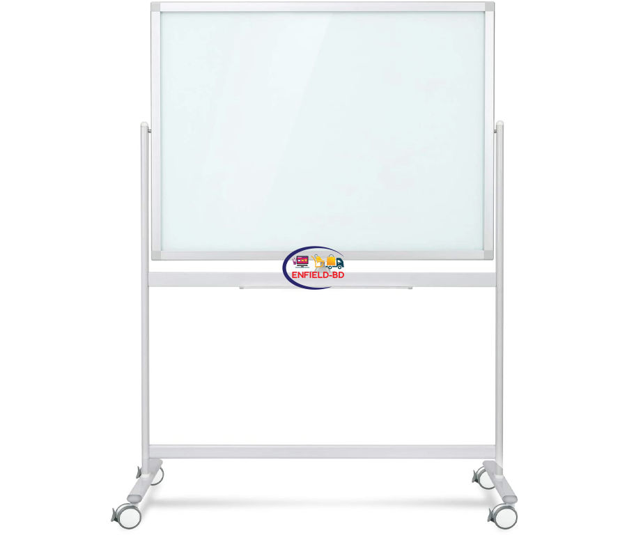 Audio-Visual Direct White Glass Dry-Erase Board -24 x 36