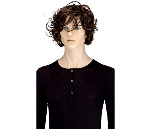 Mannequin Wigs Beautiful Male Mannequin Wig Dark Brown EB-270-Z Enfield-bd.com