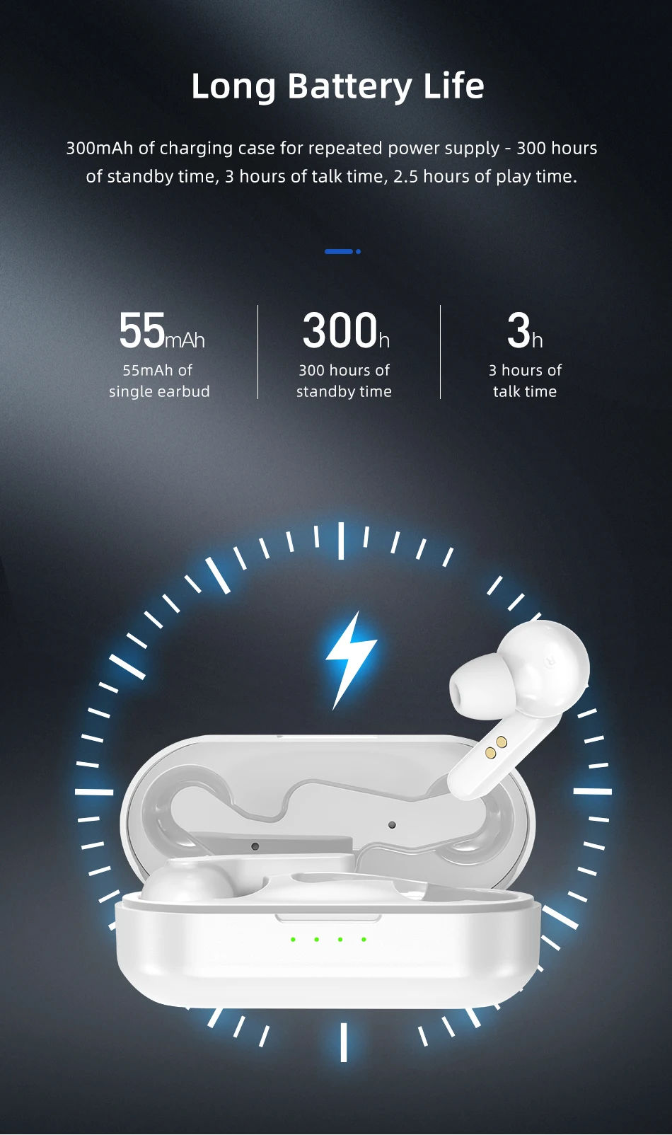 AWEI T10 TWS Wireless Earphone Bluetooth compatible Headphone