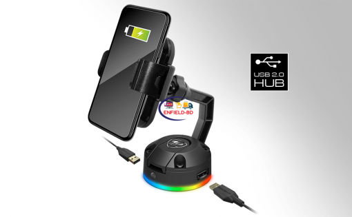 Gadget Mobile Accessories And Parts Cougar Bunker M Wireless Mobile Charging Stand And USB Hub Enfield-bd.com