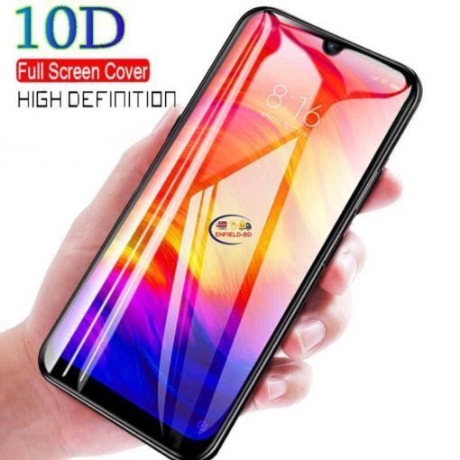 Enfield-bd.com Gadget Storage/hard Drive Full Cover Tempered Glass For Xiaomi Redmi Note 9 8 7 5 6 9S 10 Pro Max Screen Protector For Redmi 8A 8 7 7A 9 9A 8T Glass