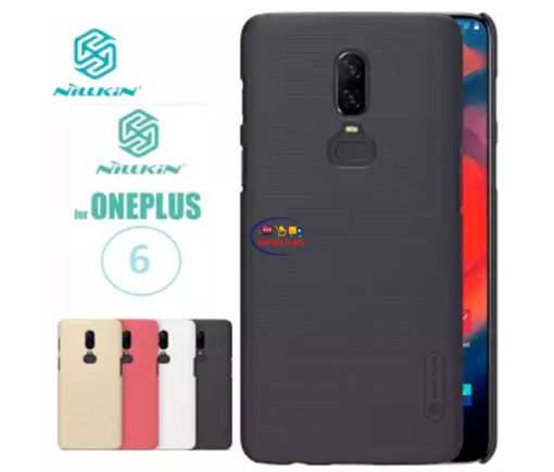 Cases & Screen Protector Nillkin Super Frosted Shield Matte Cover Case for Oneplus 6 Enfield-bd.com