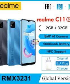 Gadget Smartphone Realme C11 2GB-32GB Smartphone RMX3231 6.5″ HD+ Diaplay NFC 8MP AI Camera 5000mAh OTG 4G | Global Version Enfield-bd.com