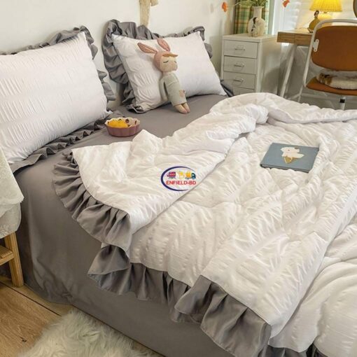 Home & Living Summer Winter Cotton Comforter Air Conditioning Quilt Thin Blanket Queen King Size Enfield-bd.com