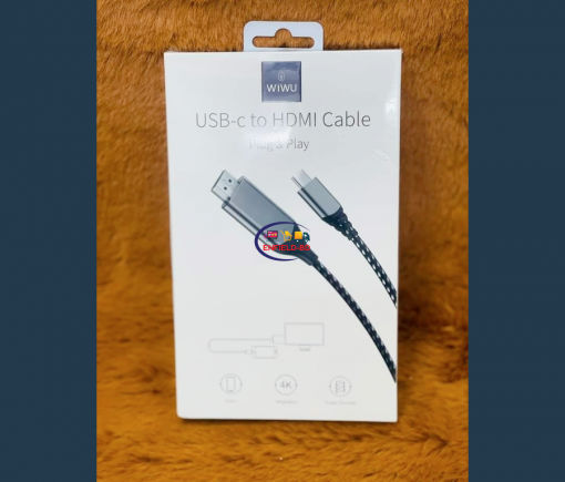 Gadget WIWU Type-C To HDMI Cable For MacBook/Phone 4K USB 3.1 Enfield-bd.com