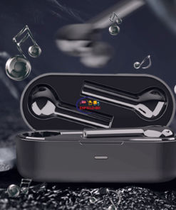 Earphones / Headset WiWU BACH1 True Wireless Stereo Earbuds Bluetooth 5.0 Earphone Headset | Black Enfield-bd.com