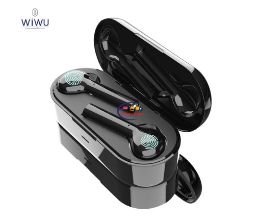 Earphones / Headset WiWU BACH1 True Wireless Stereo Earbuds Bluetooth 5.0 Earphone Headset | Black Enfield-bd.com