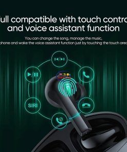 Gadget Charger & Adapter Joyroom TP2 Wireless Bluetooth Earphone TWS Bluetooth 5.0 Wireless Headphones Stereo Surround HIFI Sound Earphones Enfield-bd.com