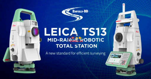 Industrial And Scientific Leica TS13 Full Robotic Total Station Mid-range Total Station | Switzerland Enfield-bd.com