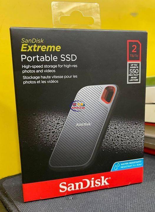 Disque SSD Portable SanDisk Extreme V2 500Go USB 3.1 Type-C