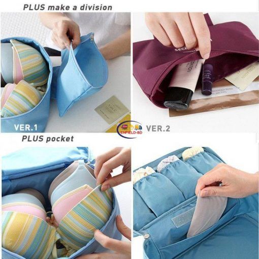 Home & Living Women’s Storage Bag Maximum supplier Oxford Travel Storage Bag Bra Underwear Bag Organizer Box Toiletry Cosmetic Case Enfield-bd.com