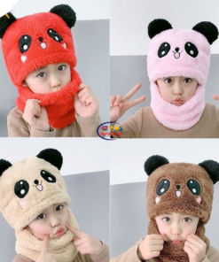 Smart Watch Kids Warm scarf set Baby Hat Boy Newborn Photography Props Accessories Children’s Velvet Cap Panda Ears Girls Autumn Warm Scarf Set Women Enfield-bd.com