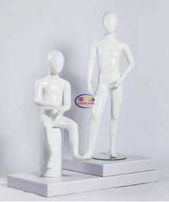 Full Body Mannequin Mannequins And Display Dummy High Quality Fiberglass Full Body Model Kids Gloss White Clothes Display Child Mannequin Boy Mannikin Kids Mannequin Store showcase Display Enfield-bd.com