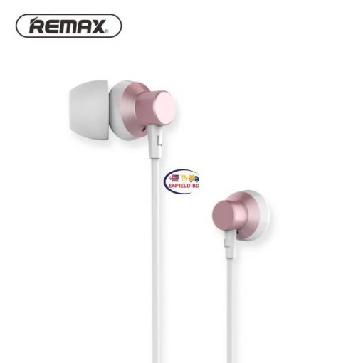 Gadget Earphones / Headset Original Remax RM-512 Earphone with Microphone Support Music Control for smart phones | Wired Enfield-bd.com