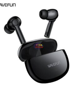 Gadget Wireless Earbuds Wavefun Star Wireless Bluetooth 5.2 Game Mode ENC Earphone Black Enfield-bd.com