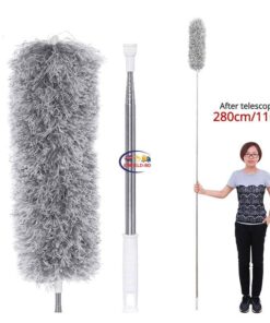 Home & Living Microfiber Dusting Brush Feather soft Microfiber Duster with Extendable Pole Washable Head for Home office Interior Roof Ceiling Fan Enfield-bd.com