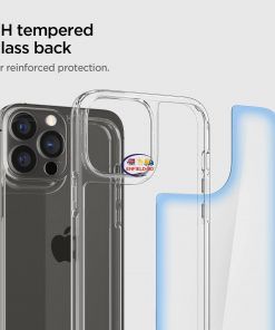 Enfield-bd.com Gadget Cases & Screen Protector Spigen Cristal Transparent Case Hybrid Case for iPhone 13 13 Pro Max 