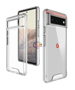 Enfield-bd.com Gadget Cases & Screen Protector Space Transparent Case For Google Pixel 6 6pro High Hardness Acrylic Crystal Clear Phone Cover Transparent Google Case