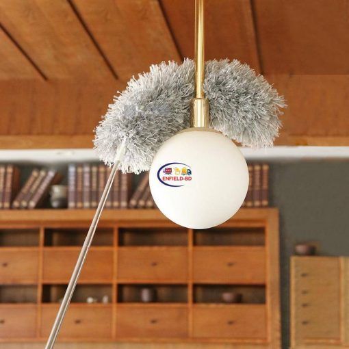 Home & Living Microfiber Dusting Brush Feather soft Microfiber Duster with Extendable Pole Washable Head for Home office Interior Roof Ceiling Fan Enfield-bd.com