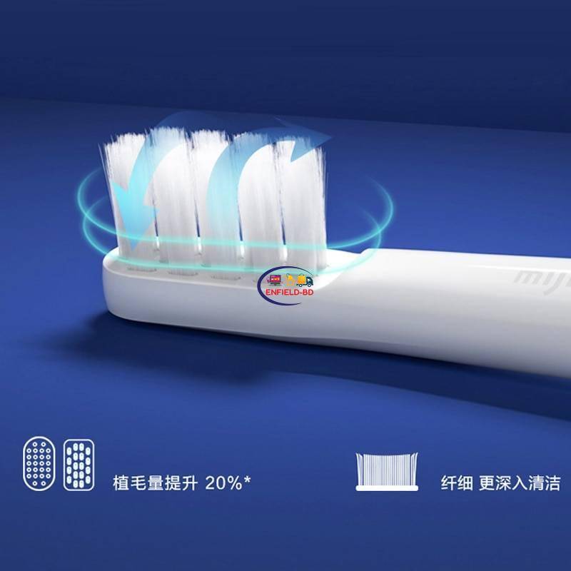 Adult Waterproof Ultrasonic Automatic Toothbrush Head