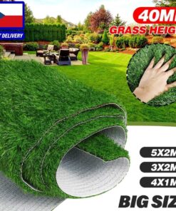 Enfield-bd.com Tools & Home Improvement Tools & Machinary 5x2M Large Size Artificial Grass Lawn Encryption Super Thick Pet Dog Area Landscape Soft Artificial Turf Lawn Fake Grass 