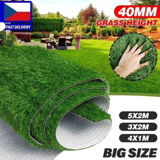 Enfield-bd.com Tools & Home Improvement Tools & Machinary 5x2M Large Size Artificial Grass Lawn Encryption Super Thick Pet Dog Area Landscape Soft Artificial Turf Lawn Fake Grass