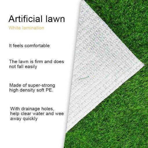 Enfield-bd.com Tools & Home Improvement Tools & Machinary 5x2M Large Size Artificial Grass Lawn Encryption Super Thick Pet Dog Area Landscape Soft Artificial Turf Lawn Fake Grass