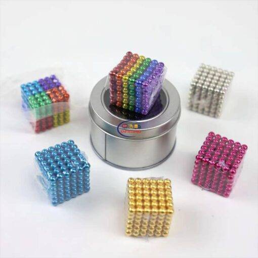 Enfield-bd.com Industrial And Scientific Lab & Scientific Products 5MM magnetic ball Metal Neodymium Magic Magnet Magnetic Balls Blocks Cube Construction Building Toys Colorfull Arts Crafts Toy